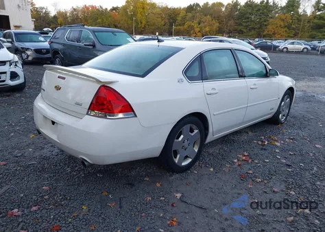 2006 Chevrolet Impala Ss from USA, damaged, VIN 2G1WD58C369221934